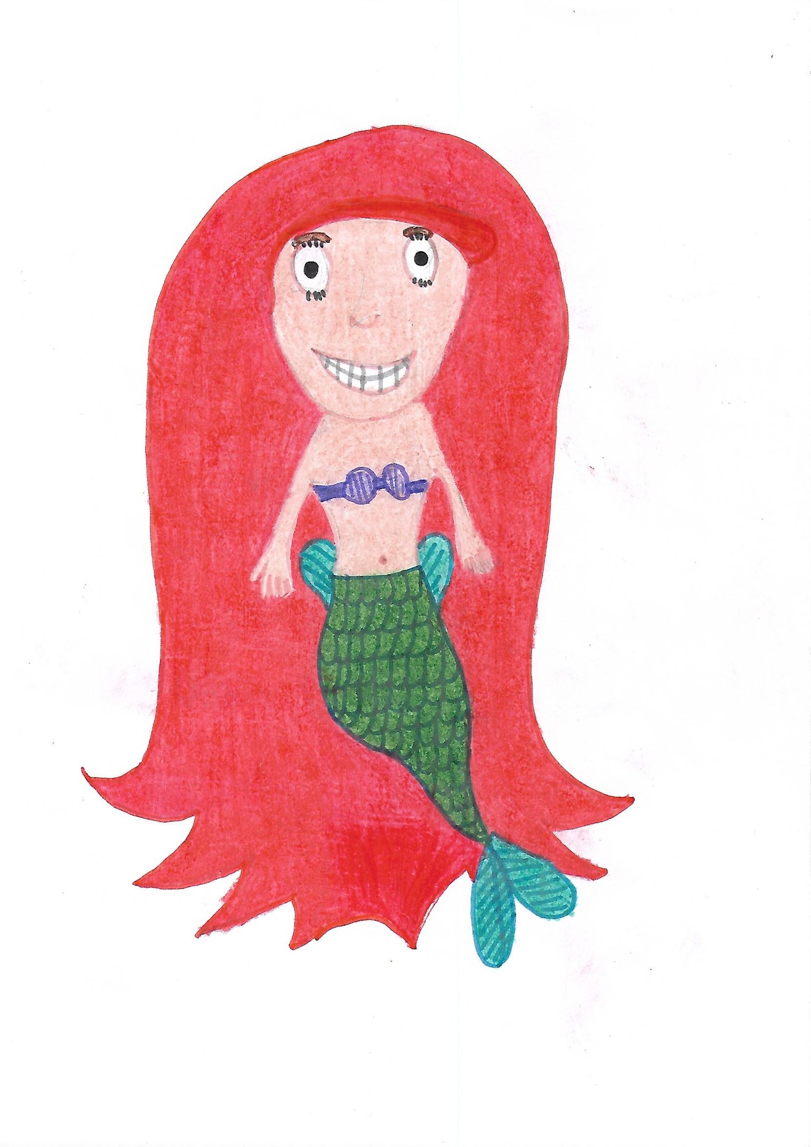 Mermaid illustration by Inês Reis (@inesreisx)