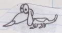 Dog drawing by Inês Reis (@inesreisx)