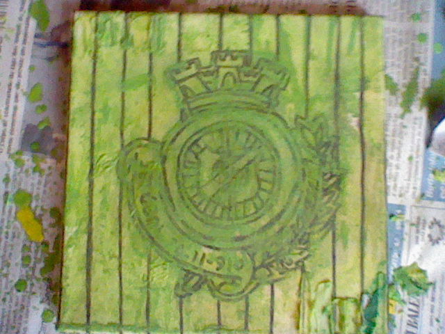 Canvas painting by Inês Reis (@inesreisx)