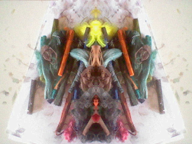 Mixed-media artwork by Inês Reis (@inesreisx)