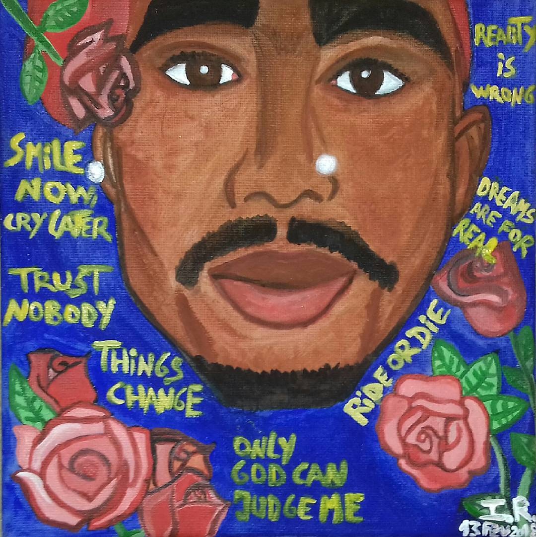 Canvas painting by Inês Reis (@inesreisx)