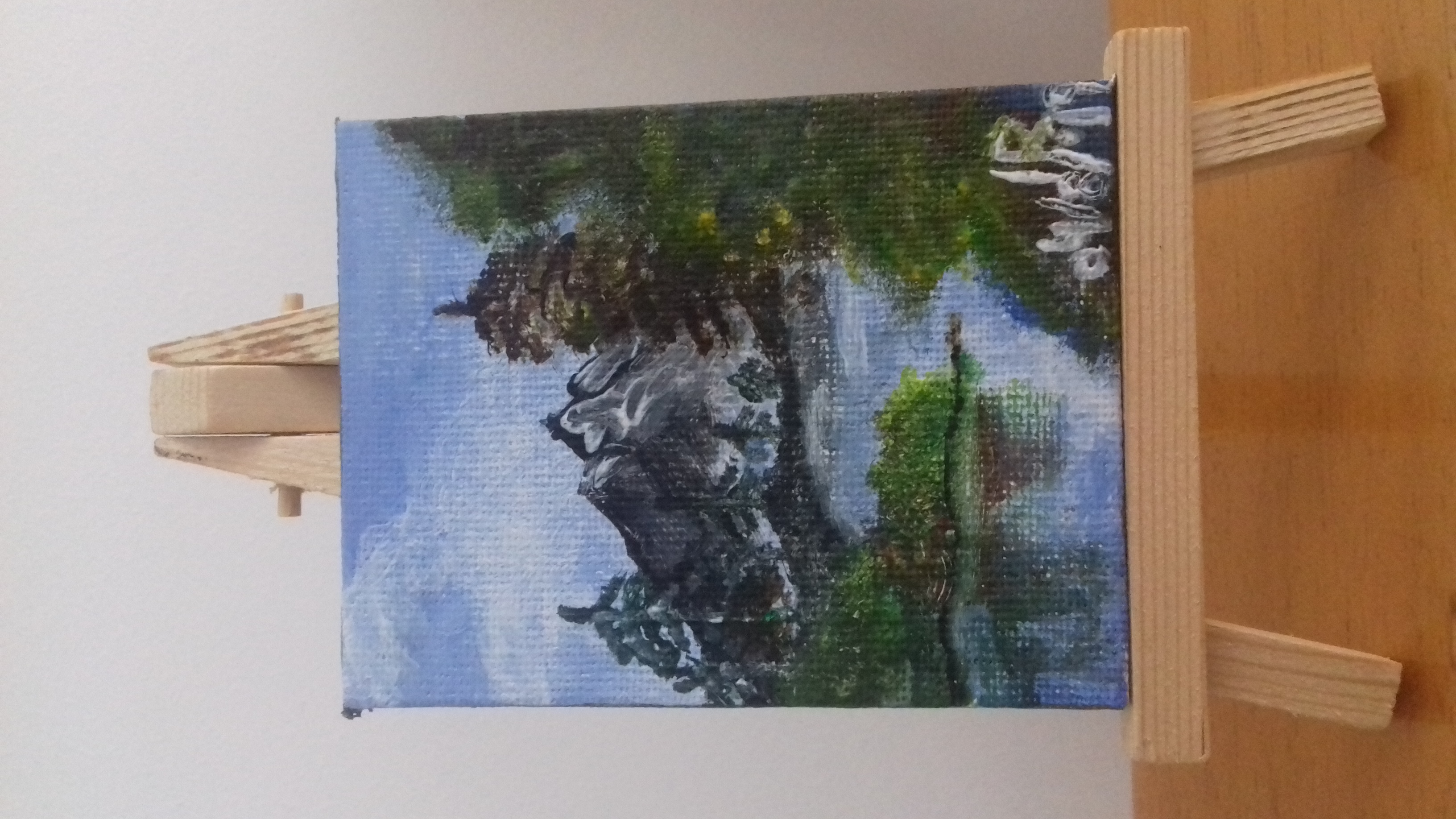 Canvas painting by Inês Reis (@inesreisx)