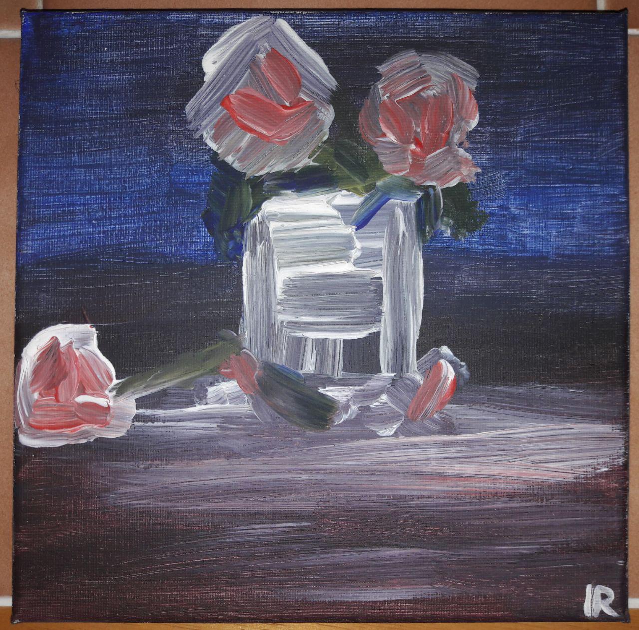 Canvas painting by Inês Reis (@inesreisx)