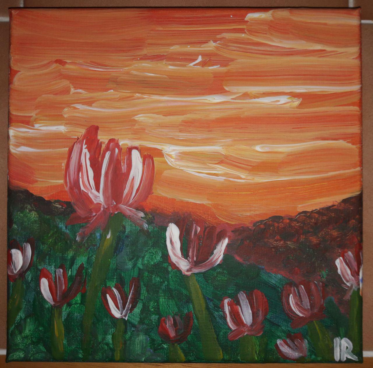 Canvas painting by Inês Reis (@inesreisx)