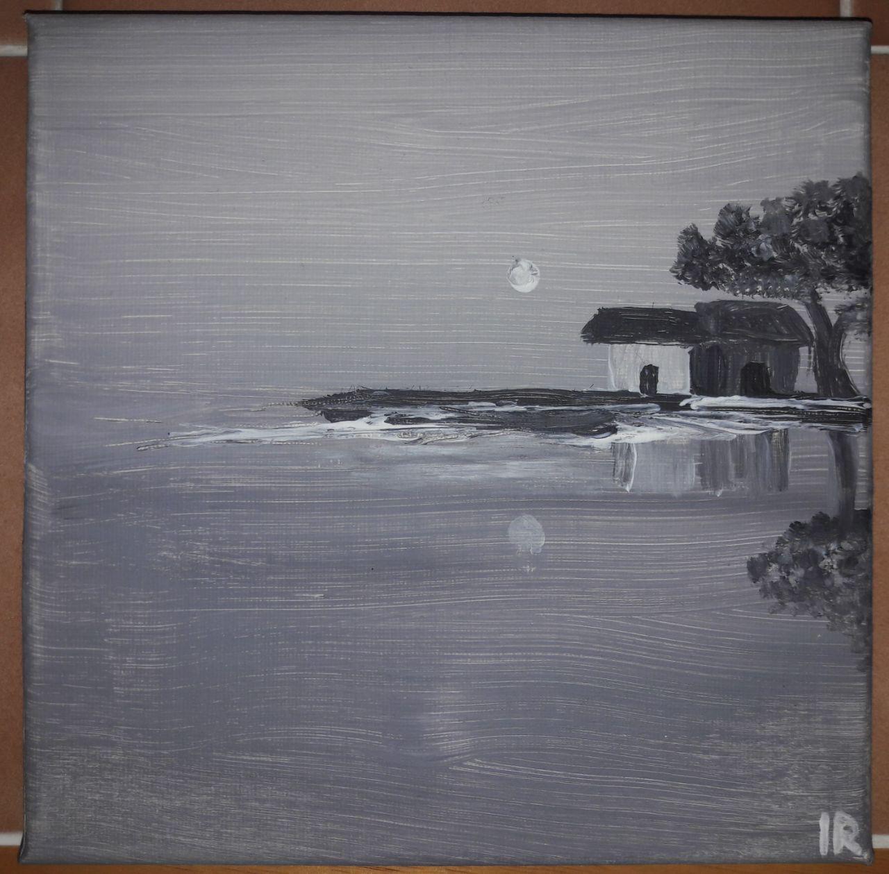 Canvas painting by Inês Reis (@inesreisx)