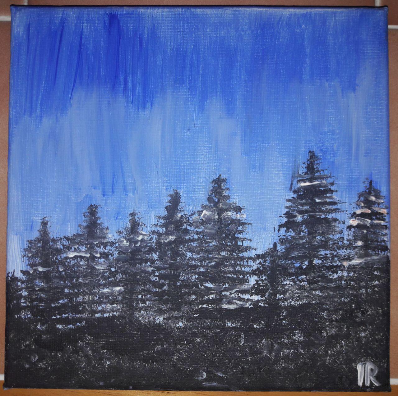 Canvas painting by Inês Reis (@inesreisx)