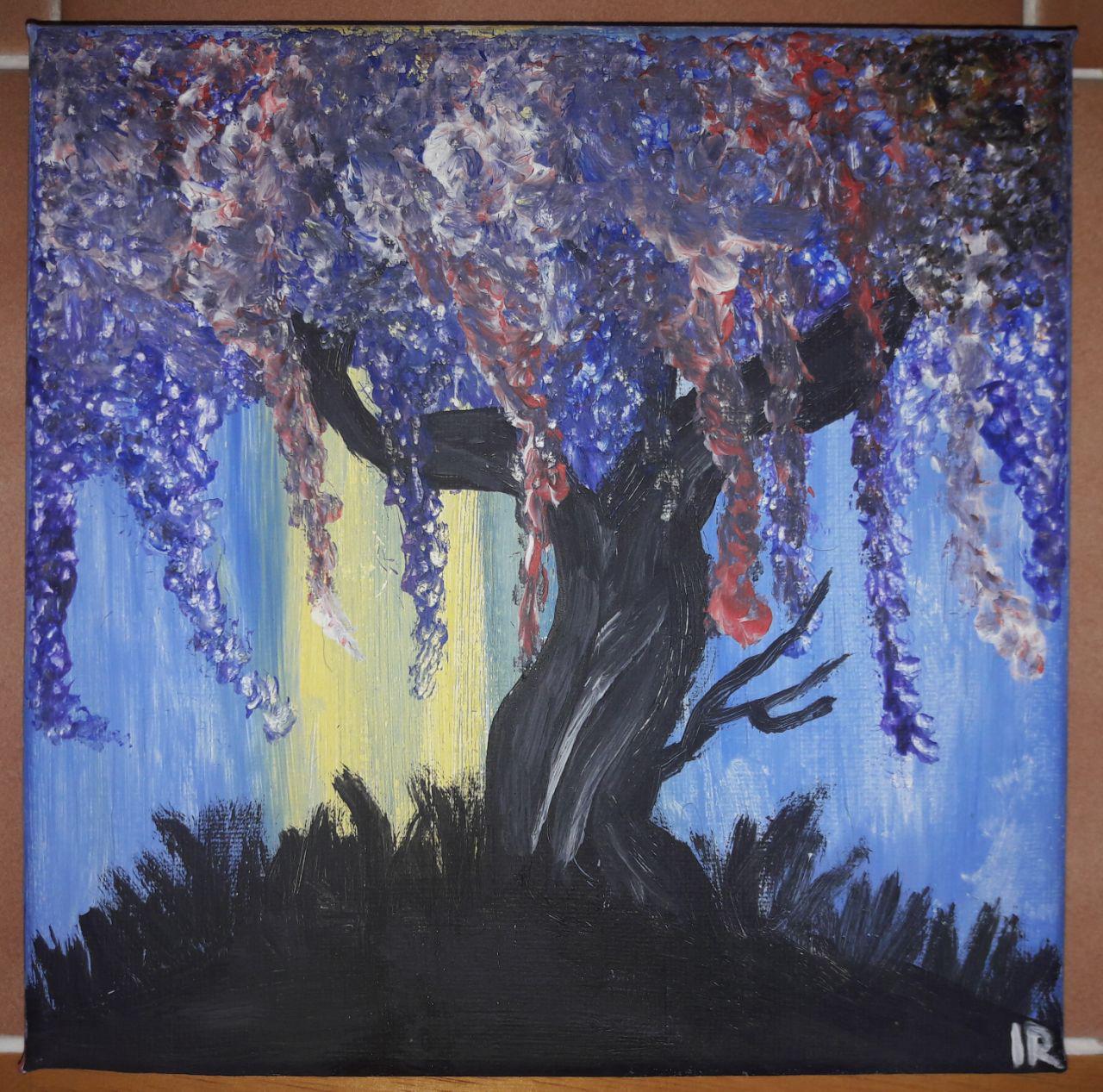 Canvas painting by Inês Reis (@inesreisx)