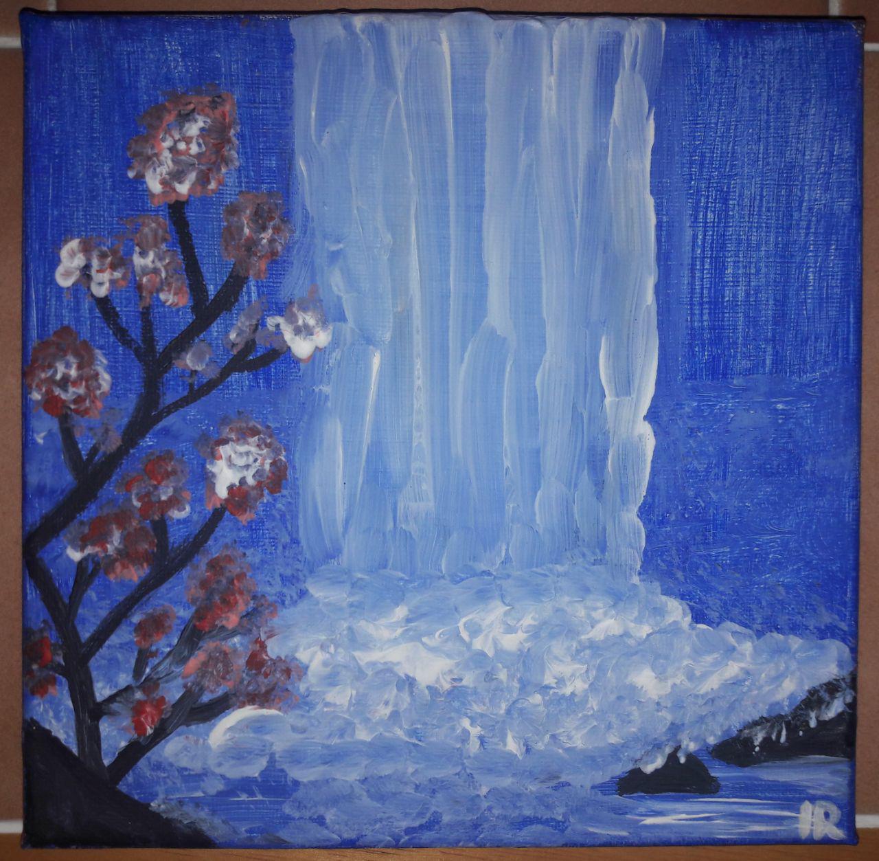 Canvas painting by Inês Reis (@inesreisx)