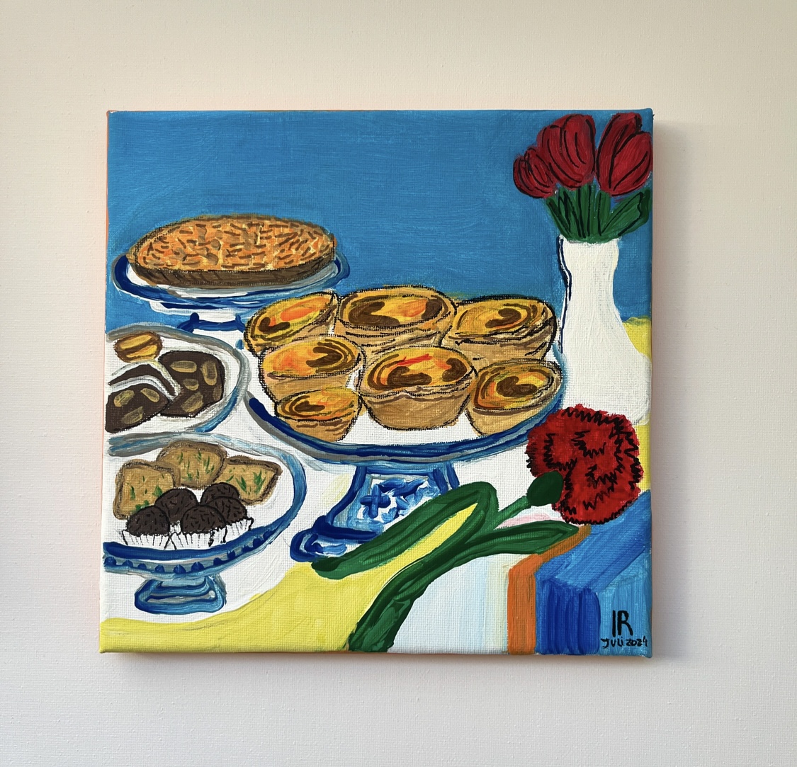 Canvas painting by Inês Reis (@inesreisx)