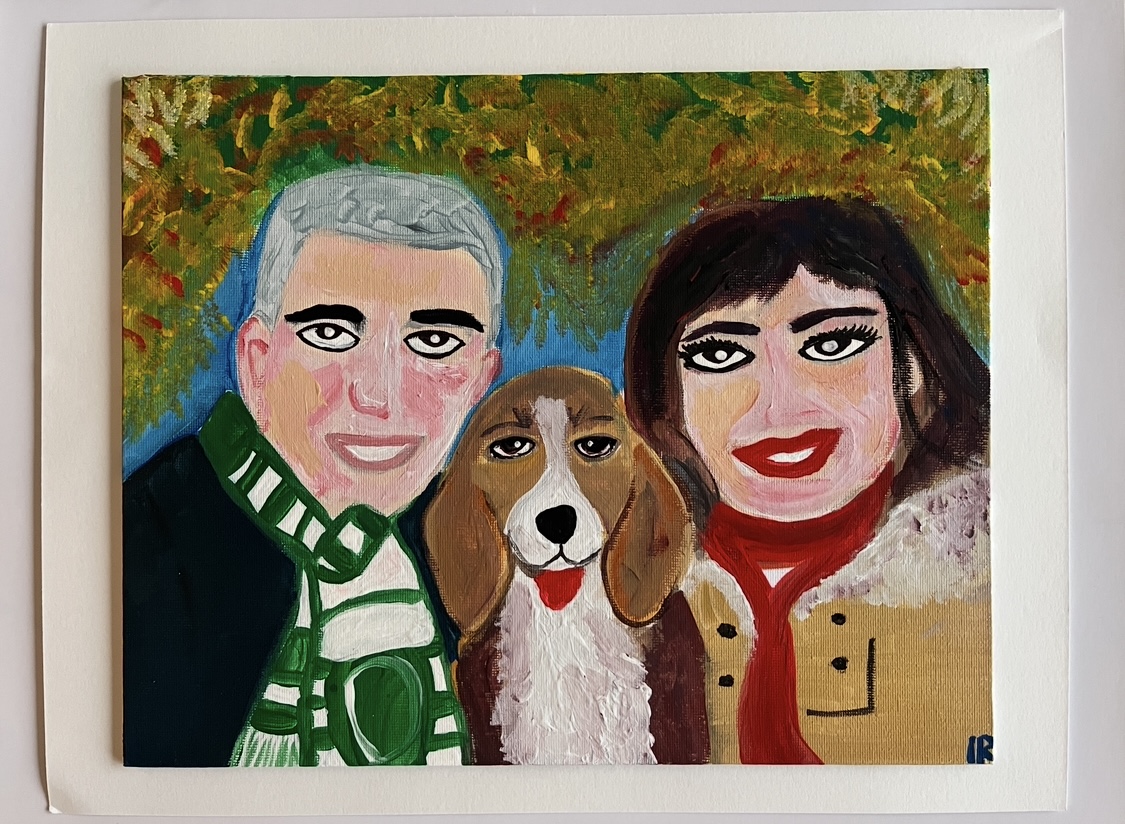 Canvas painting by Inês Reis (@inesreisx)
